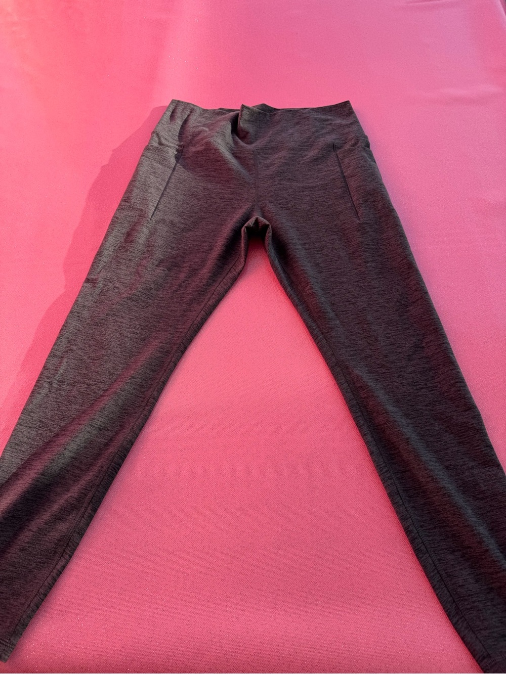 Athletic Works Dark Gray Girls Active Leggings